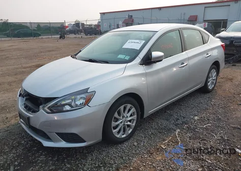2019 Nissan Sentra Sv из США, поврежденный, VIN 3N1AB7APXKY425868